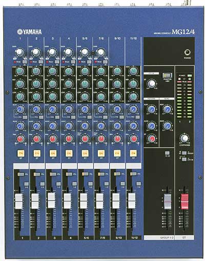 Mixers Yamaha Mg12 12 Input 4 Bus Mixer Musical Instruments